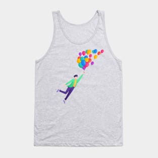 Happy with Balloons Tank Top